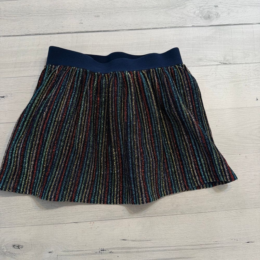 Gymboree girls metallic stripe skirtâ xxs 3
